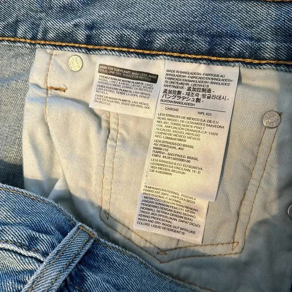 Levi’s 505s 42” waist Good used condition - Picture 5 of 6